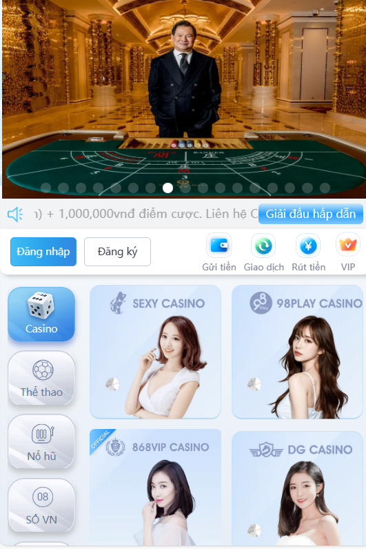 Chen Lip Keong đồng hành cùng thương hiệu 868h.club