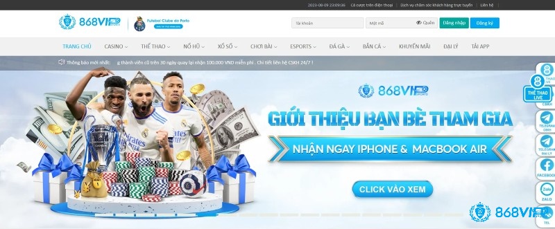 Tìm hiểu thông tin về Cá cược trực tuyến 868h
