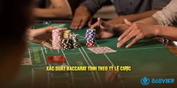 Cách tính xác suất Baccarat dựa theo tỷ lệ cược tương ứng