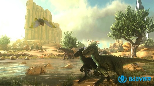 ARK: Survival Evolved Mobile là một game sinh tồn mobile với đồ họa đẹp mắt và sinh động