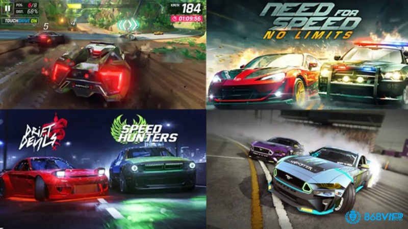 Game đua xe trên nền tảng mobile mang đến sự đa dạng về lối chơi và hình thức