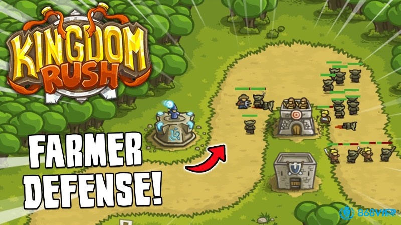 Kingdom Rush cân bằng chiến thuật và giải trí, chinh phục mọi thử thách phòng thủ