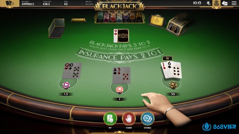 Multi-hand Blackjack mang lại nhiều cơ hội thắng lớn hơn trong mỗi ván đấu so với phiên bản truyền thống