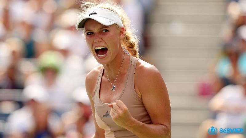 Vẻ đẹp Bắc Âu dịu dàng và sự bền bỉ giúp Wozniacki chinh phục mọi khán giả