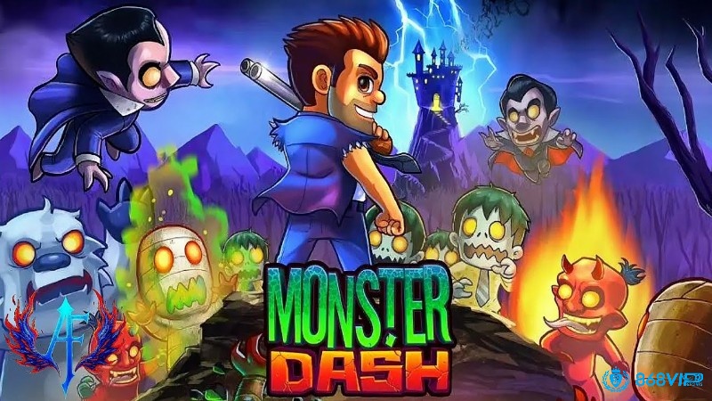 Monster Dash Lite mang đến hành trình chạy bắn kịch tính