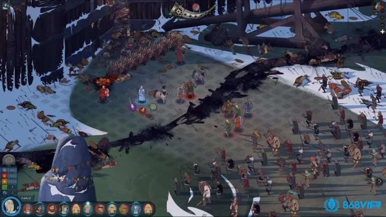 Game chiến thuật RPG với cốt truyện cảm động, đồ họa vẽ tay độc đáo và quyết định ảnh hưởng đến diễn biến.