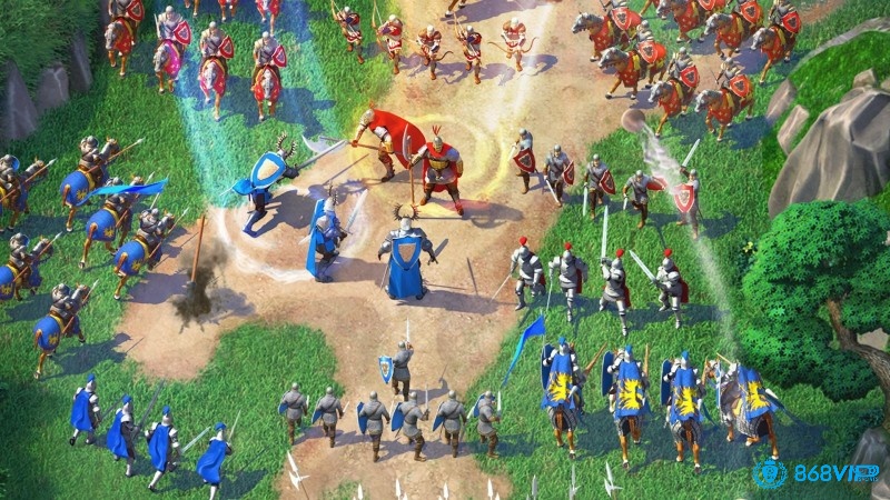 Game chiến thuật xây dựng quân đội hay mobile kết hợp các loại đơn vị để ứng phó mọi tình huống chiến đấu.