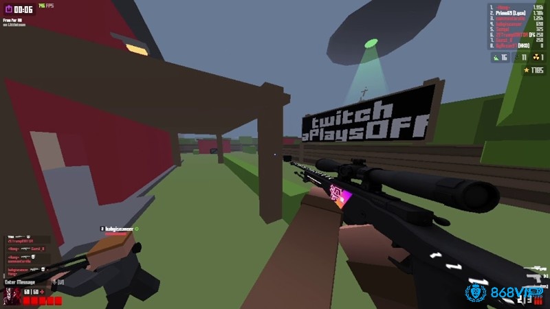 Game trực tuyến miễn phí Krunker.io chinh phục game thủ với nhịp độ nhanh, nhiều lớp nhân vật và khả năng chơi mượt trên cả máy cấu hình thấp.
