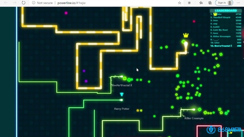 Game trực tuyến miễn phí Powerline.io mang đến gameplay đơn giản nhưng đậm tính chiến thuật, tạo ra những màn đấu trí đầy kịch tính.