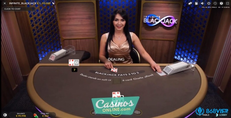 Khám phá live casino trực tuyến cùng 868vip nhé!