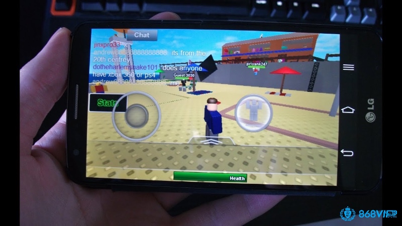 Chơi Roblox trên Android – tiện lợi, linh hoạt và dễ tiếp cận mọi lúc mọi nơi.