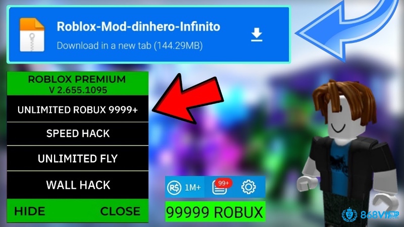 Thực hiện cài đặt sau khi tải Roblox cho Android từ file APK chỉ với vài thao tác đơn giản.