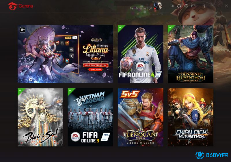 Garena giúp game thủ Việt tải game online PC Việt hóa, chơi mượt với máy chủ gần nhất.