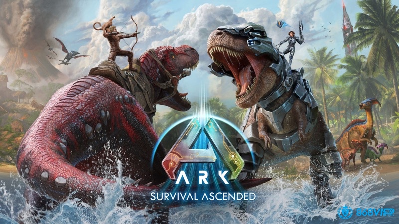 ARK: Survival Evolved Mobile cho phép người chơi sinh tồn, xây dựng căn cứ và thuần hóa khủng long trong thế giới mở sống động