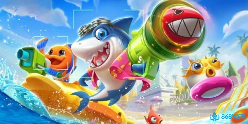 Các loại cá và vũ khí trong game bắn cá đổi thưởng online với giá trị điểm số khác nhau.