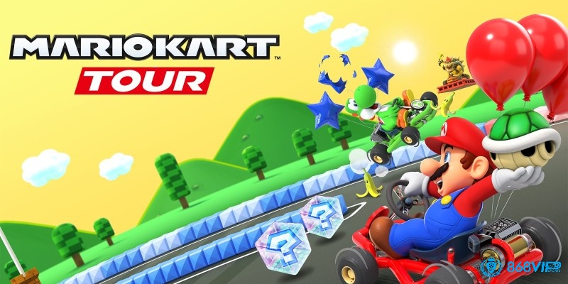 Mario Kart Tour thu hút nhờ lối chơi dễ tiếp cận và bầu không khí sôi động