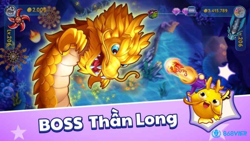 Người chơi iCá áp dụng chiến thuật ria mép, vừa bắn cá nhỏ kiếm thêm xu vừa làm yếu cá lớn để hạ gục dễ dàng hơn