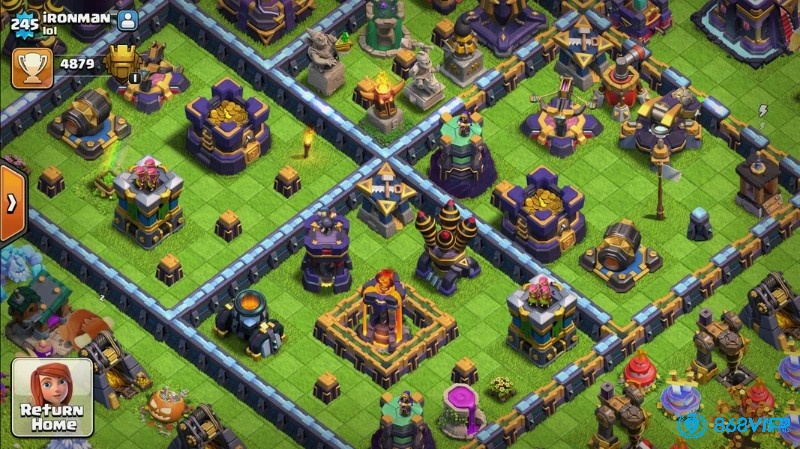 Clash of Clans huyền thoại game chiến thuật xây dựng đế chế.