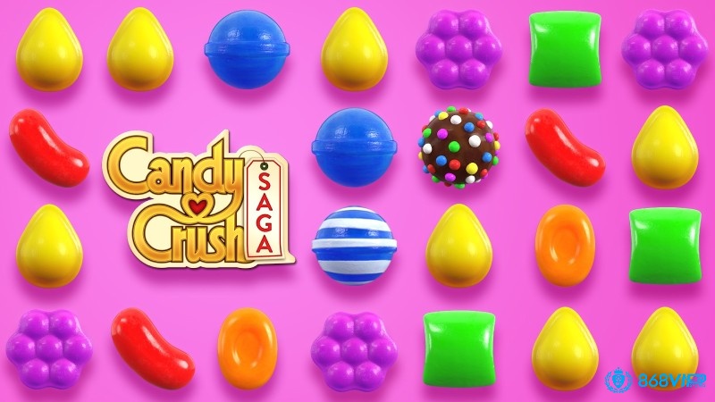 Candy Crush Saga game giải đố match-3 kinh điển gây nghiện.
