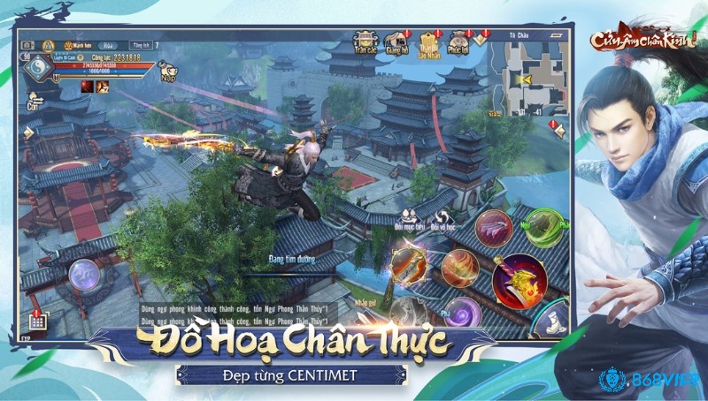 Cửu Âm Chân Kinh là top game nhập vai kiếm hiệp PC với võ công và khinh công tự do