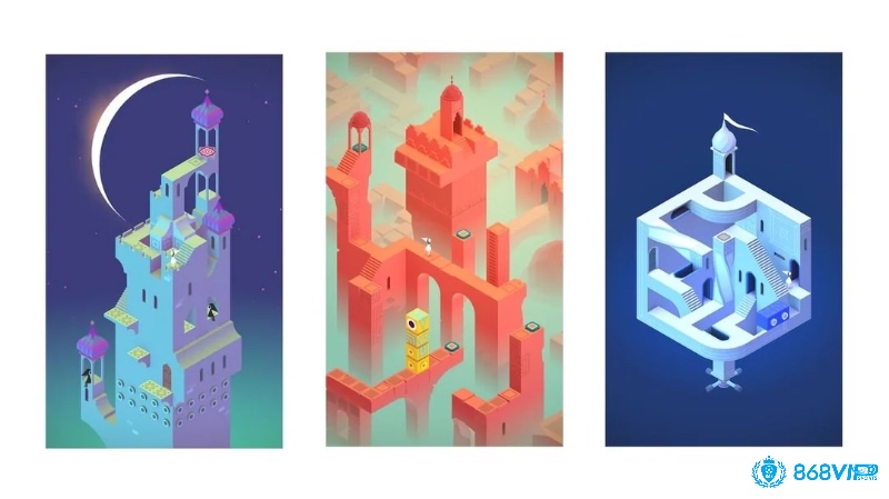 Hai kiệt tác trong top những game hay cho Android kết hợp nghệ thuật thị giác và lối chơi giải đố sáng tạo.