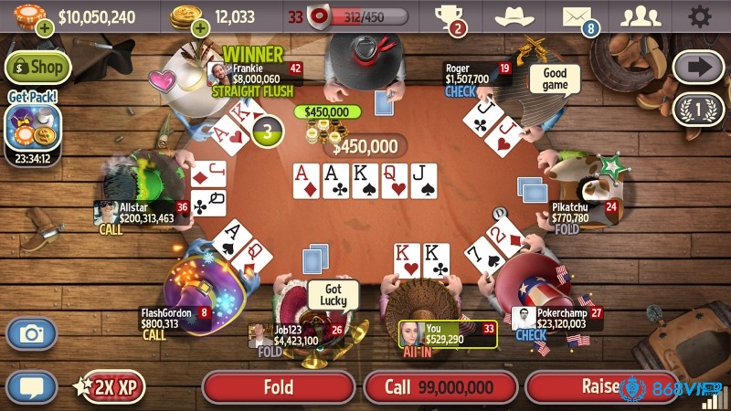 Governor of Poker 3 Offline đem lại trải nghiệm xì tố offline cho iPhone kết hợp phiêu lưu độc đáo.