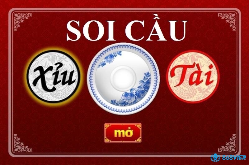 Trò tài xỉu dựa trên tổng điểm xúc xắc và được soi cầu từ các chuỗi kết quả.