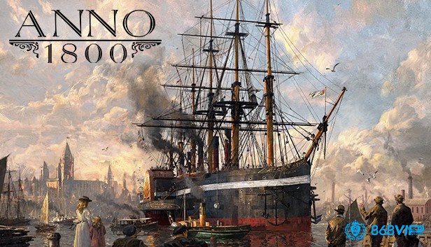 Game Anno 1800 lấy bối cảnh xây dựng một thành phố thế kỷ 19 đẹp mắt và rộng lớn