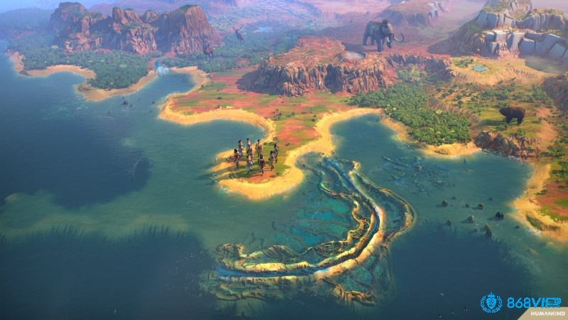 Game Humankind có đồ họa đẹp mắt theo hướng lịch sử đầy tính nghệ thuật