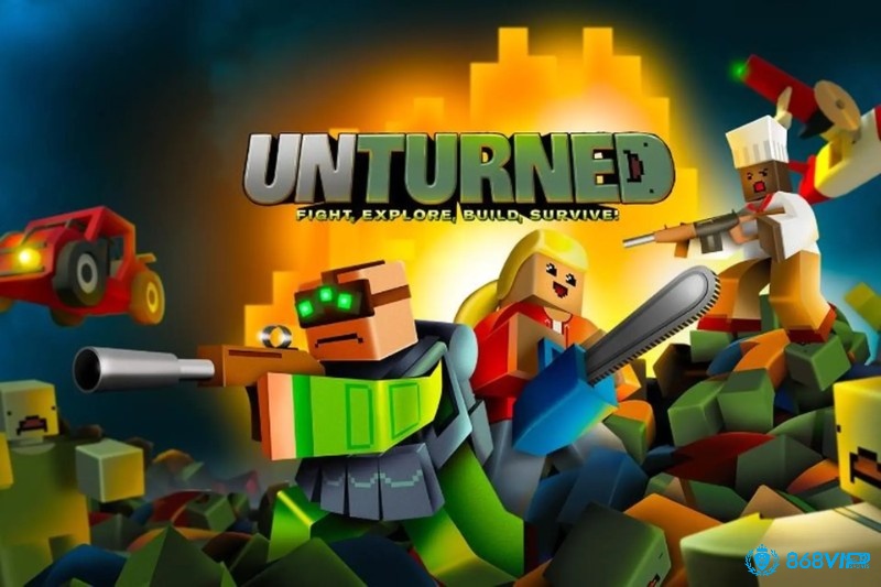 Unturned là game online sinh tồn hay nhất miễn phí với đồ họa khối vuông và gameplay cuốn hút