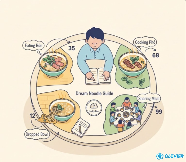 Mơ thấy bún phở số mấy?