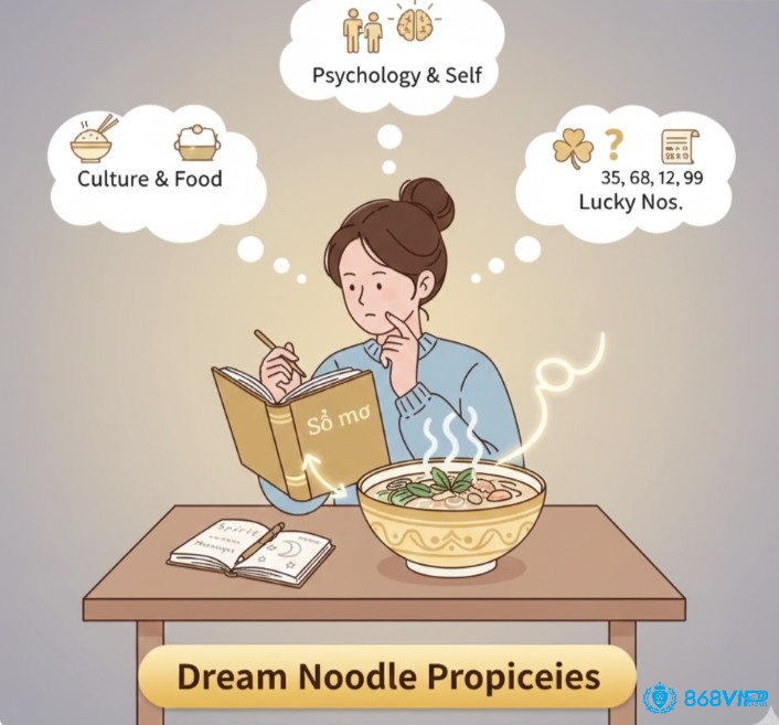 Khám phá mối liên hệ giữa ẩm thực truyền thống Việt Nam và thế giới tâm linh qua giấc mơ bún phở