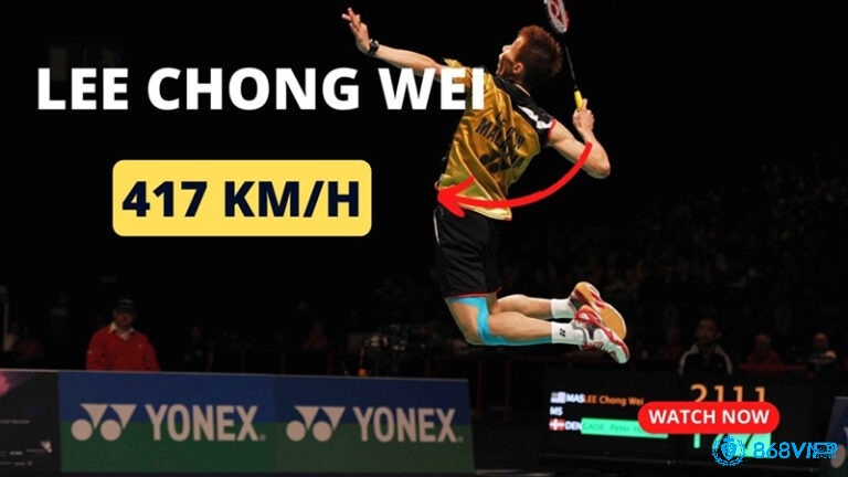 Lee Chong Wei: tốc độ ở đôi chân - bao sân cực đỉnh