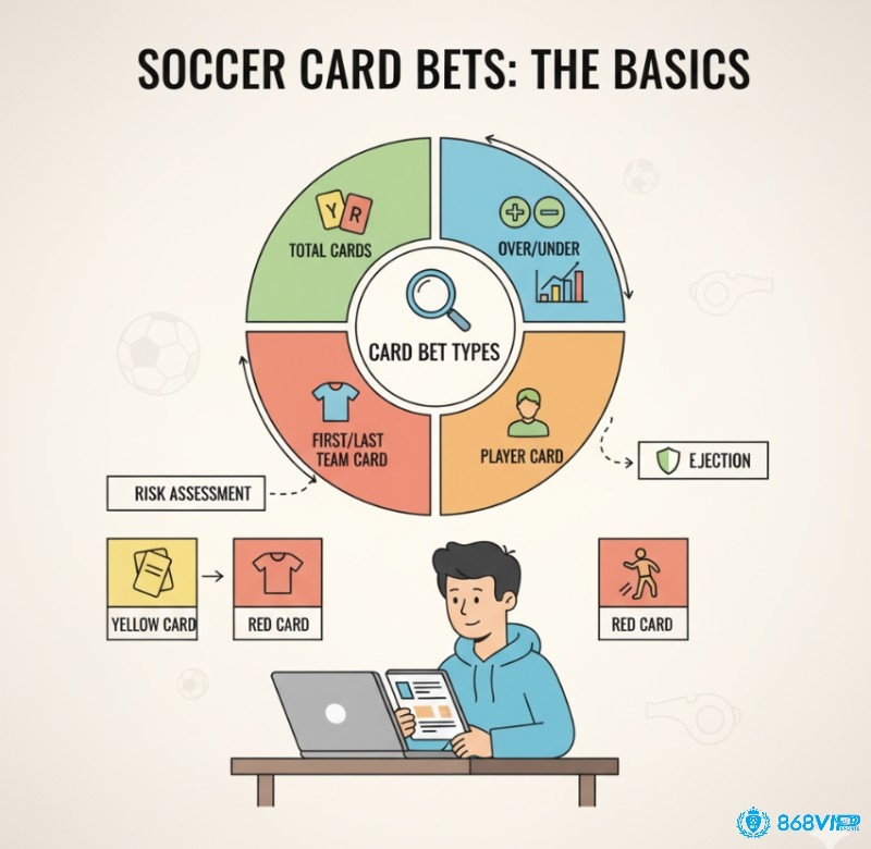 Người cá cược tìm hiểu kèo thẻ vàng và các loại kèo thẻ phạt phổ biến trong bóng đá để nắm vững kiến thức cơ bản