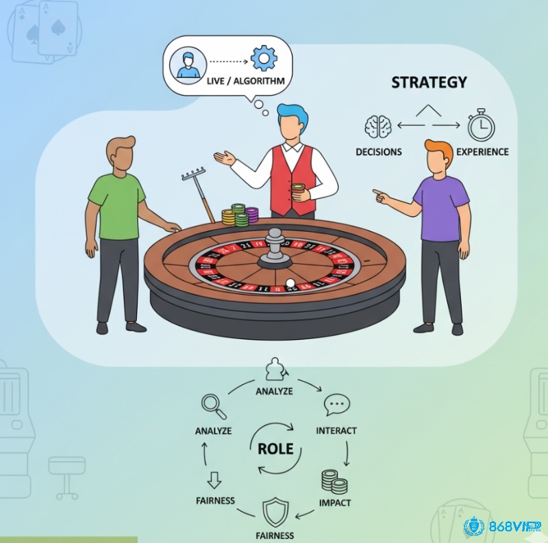 Khám phá dealer là gì trong roulette chuẩn xác từ A-Z với các chiến thuật độc đáo cho người chơi mới