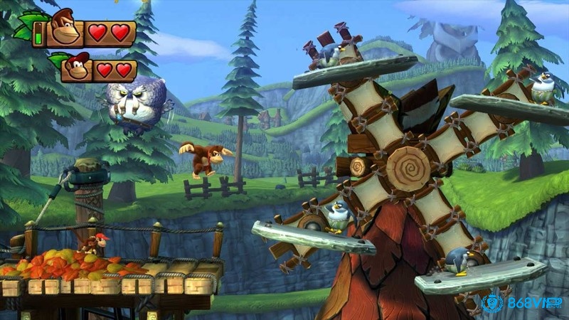 Cốt truyện game Donkey Kong Country: Tropical Freeze xoay quanh hành trình giải cứu hòn đảo của một chú khỉ tên Donkey Kong