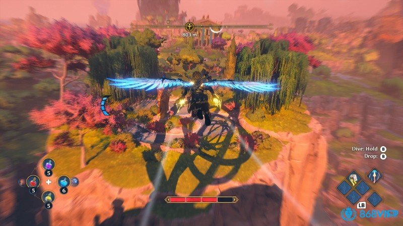 Game Immortals Fenyx Rising gây ấn tượng với đồ họa phong cách hoạt hình tươi sáng mang đậm phong cách thần thoại