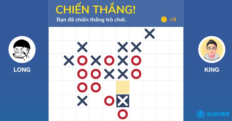 Cờ Caro trở nên thú vị hơn nhiều khi được xem như một “sân chơi tám chuyện” hơn là một trận đấu căng thẳng