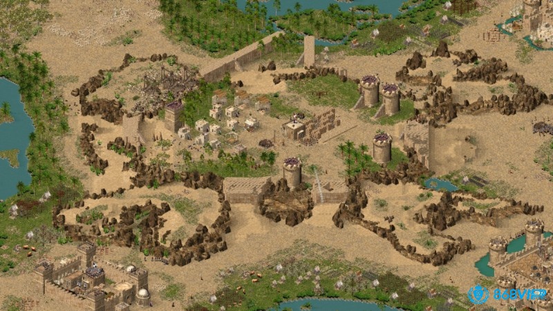 Game Stronghold Crusader HD mang đến nhiều chế độ chơi hấp dẫn với các trải nghiệm đa dạng
