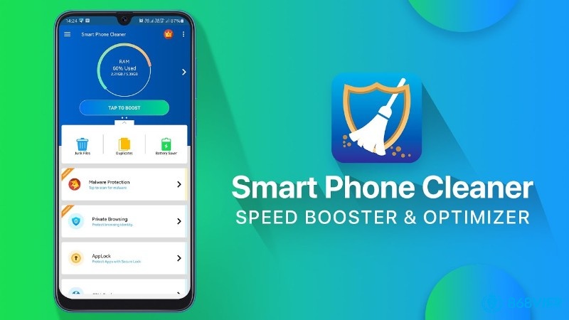 Smart Phone Cleaner: dọn dẹp nhanh, hợp người muốn thao tác tối giản