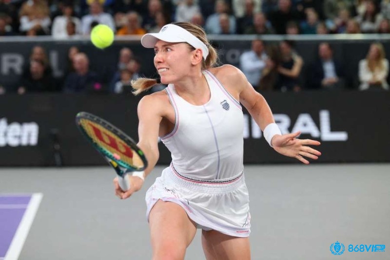 Ekaterina Alexandrova: nhịp đánh nhanh, tấn công sớm và giàu tính sát thương