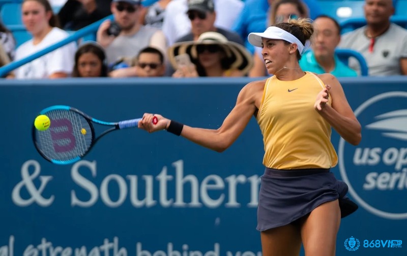 Madison Keys: sức mạnh tấn công tạo nhiều khoảnh khắc bùng nổ