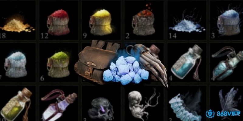 Phép thuật và vật phẩm ném trong game Lords of the Fallen 2023 hỗ trợ chiến thuật