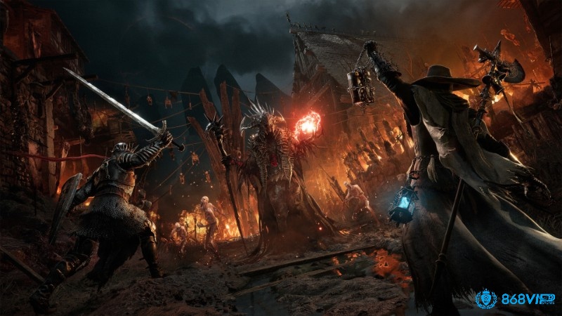 Chiến đấu trong Lords of the Fallen với cơ chế đỡ đòn và phản công