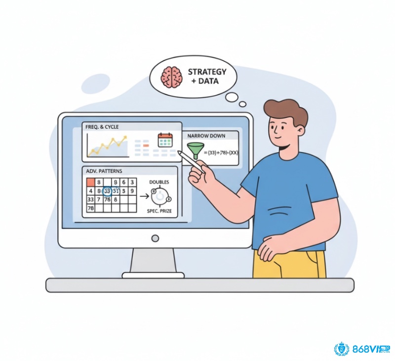 Người chơi lô đề phân tích dữ liệu và chu kỳ để xây dựng chiến thuật soi cầu lô xiên ba hiệu quả, không chỉ dựa vào may mắn