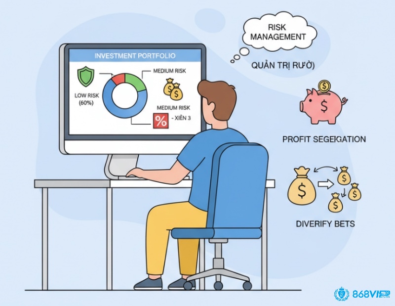 Người chơi lô đề áp dụng chiến lược phân bổ vốn, chia nhỏ cược để quản trị rủi ro và tối ưu lợi nhuận cho các loại hình cược khác nhau
