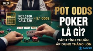 Pot Odds Poker là gì? Cách tính chuẩn & Quyết định Call/Fold