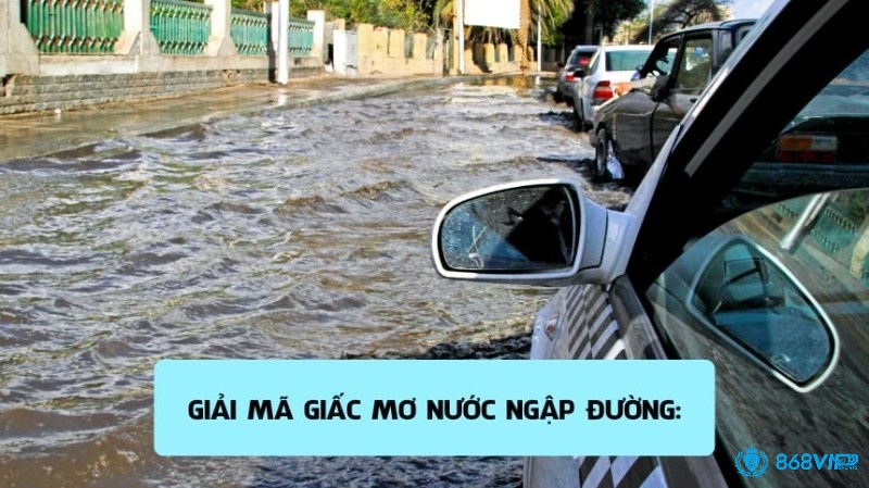 Giải mã giấc mơ thấy nước ngập đường cùng điềm báo và các con số may mắn liên quan
