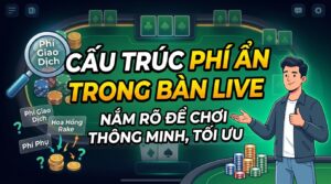 Cấu trúc phí ẩn trong bàn live: Nắm rõ để chơi thông minh, tối ưu