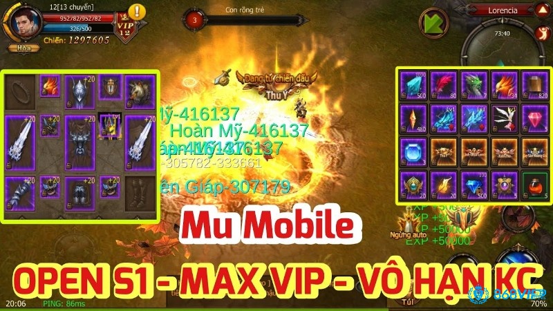 MU Online Mobile lậu với nhiều tính năng miễn phí mang đến cho bạn nhiều trải nghiệm hấp dẫn hàng đầu